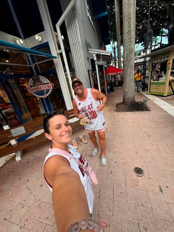 El itinerario incluyó estadías en