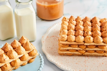 Imagen del postre cremoso de