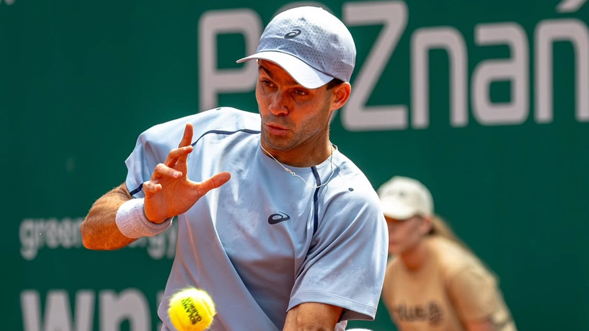 Facundo Díaz Acosta se clasificó para la final del Challenger de Poznan (Crédito: Instagram eneapoznanopen)