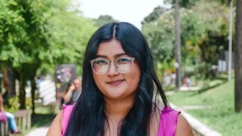 Estudiante colombiana ayudará a construir