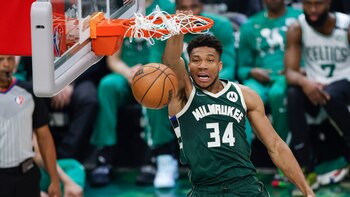 Antetokounmpo y Doncic, jugadores de