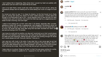 En su homenaje, Ruth agradece