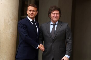 El presidente de Francia, Emmanuel