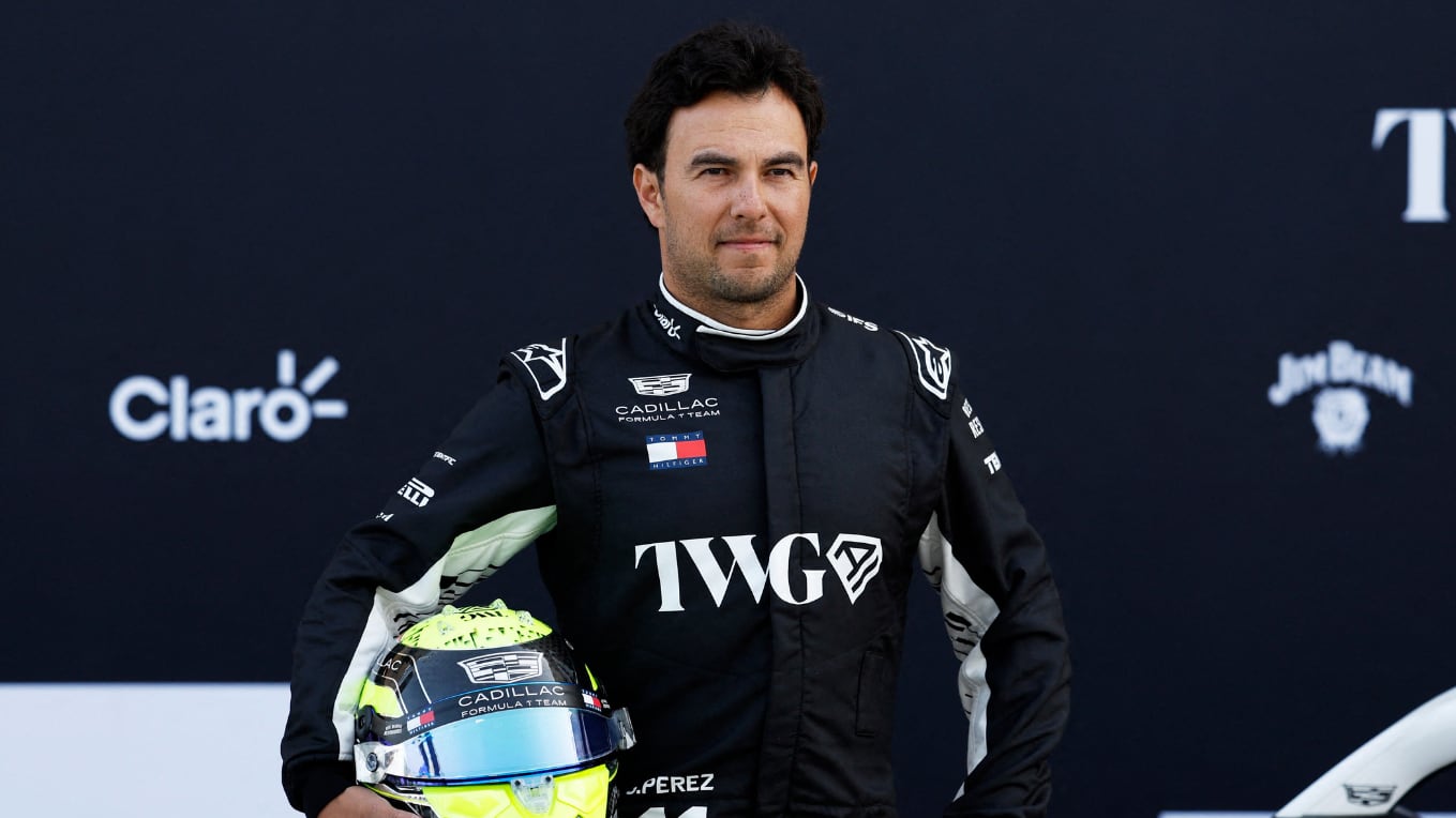 Checo Pérez dice ser uno de los mejores de la F1 tras su rendimiento con Cadillac. REUTERS/Hamad I Mohammed