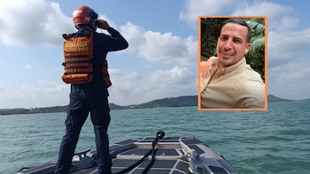 Buscan a padre de familia que desapareció en el mar tras volcarse una moto acuática en turística playa del Atlántico: iba con sus dos hijos cuando las olas los golpearon
