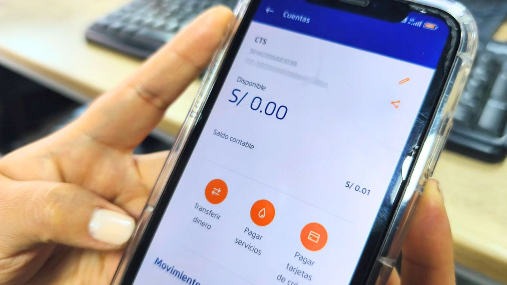Podrás revisar si ya depositaron tu CTS en tu cuenta bancaria y sabrás si esta disponible para retirar. - Crédito Infobae/Edwin Montesinos