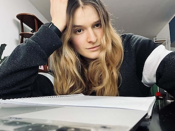 Micaela Tosi en una foto