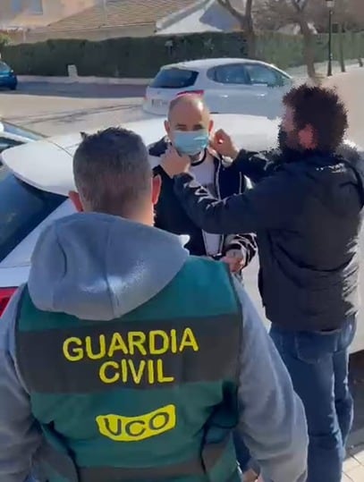 Una orden de captura expedida en Cúcuta en 2021 llevó a la detención de alias ‘Pinocho’ en Madrid en 2022, pero en 2023 recuperó la libertad y después quedó prófugo - crédito Policía España