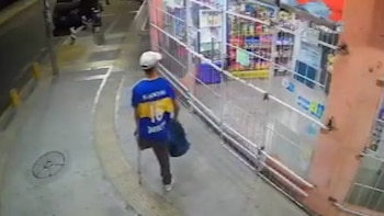 El sospechoso cometió el robo