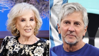 Mirtha Legrand y Jorge Messi
