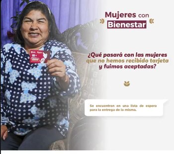 Mujeres con Bienestar respondió diversas