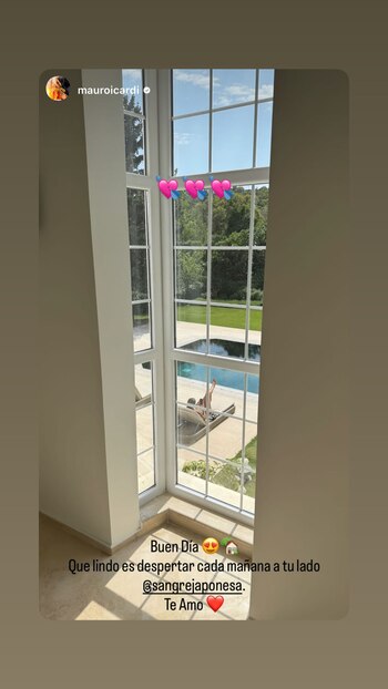 La China Suárez y Mauro