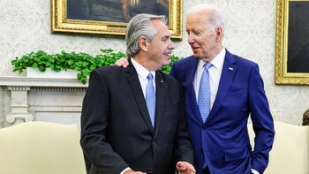 Alberto Fernández y Joseph Biden