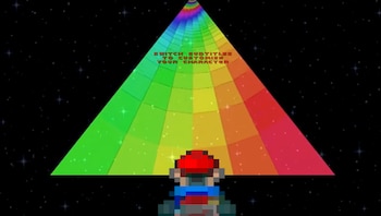 Mario Kart llegó a YouTube con una versión interactiva de la pista Senda Arcoíris creada por Atlas Arcade y Animates Subtitles.