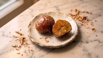 Castañas caramelizadas