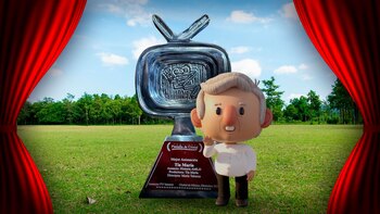 Animación de AMLO gana premio