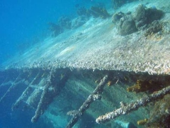 Foto de referencia del galeón