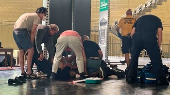 Momentos posteriores al ataque a