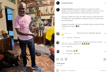 El reconocido artista Amador ‘Chebo’