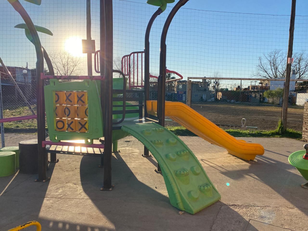 El lugar donde ocurrió la balacera