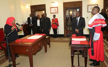 La nueva presidenta de Tanzania,