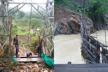 PUENTE PALESTINA. Fotos: Informativo Digital
