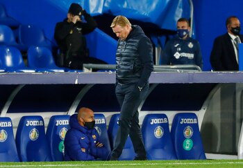 Koeman se fue molesto del