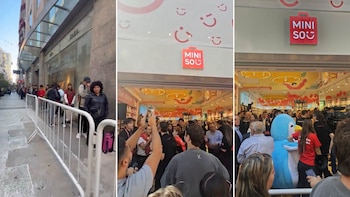 Furor por la apertura del primer local de una cadena internacional en la Argentina: hasta 5 cuadras de cola y acampe de madrugada