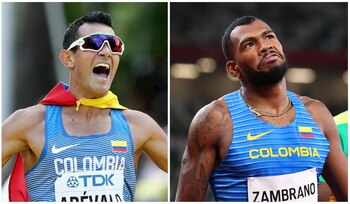 Éider Arévalo y Anthony Zambrano,