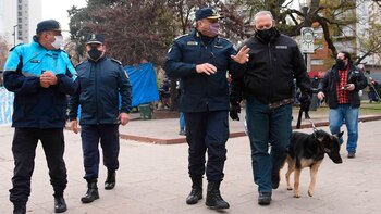 El ministro de Seguridad bonaerense,