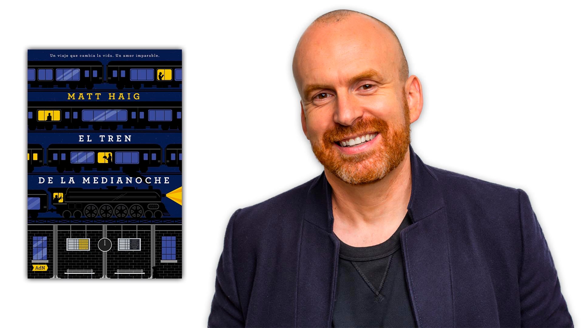 Matt Haig vuelve con ‘El tren de la medianoche’, una novela sobre muerte y segundas oportunidades