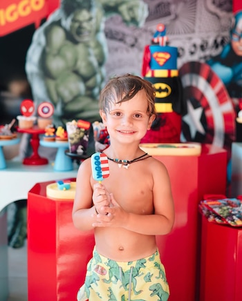 También hubo decoración personalizada con