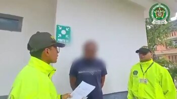 Policía colombiana participó en la