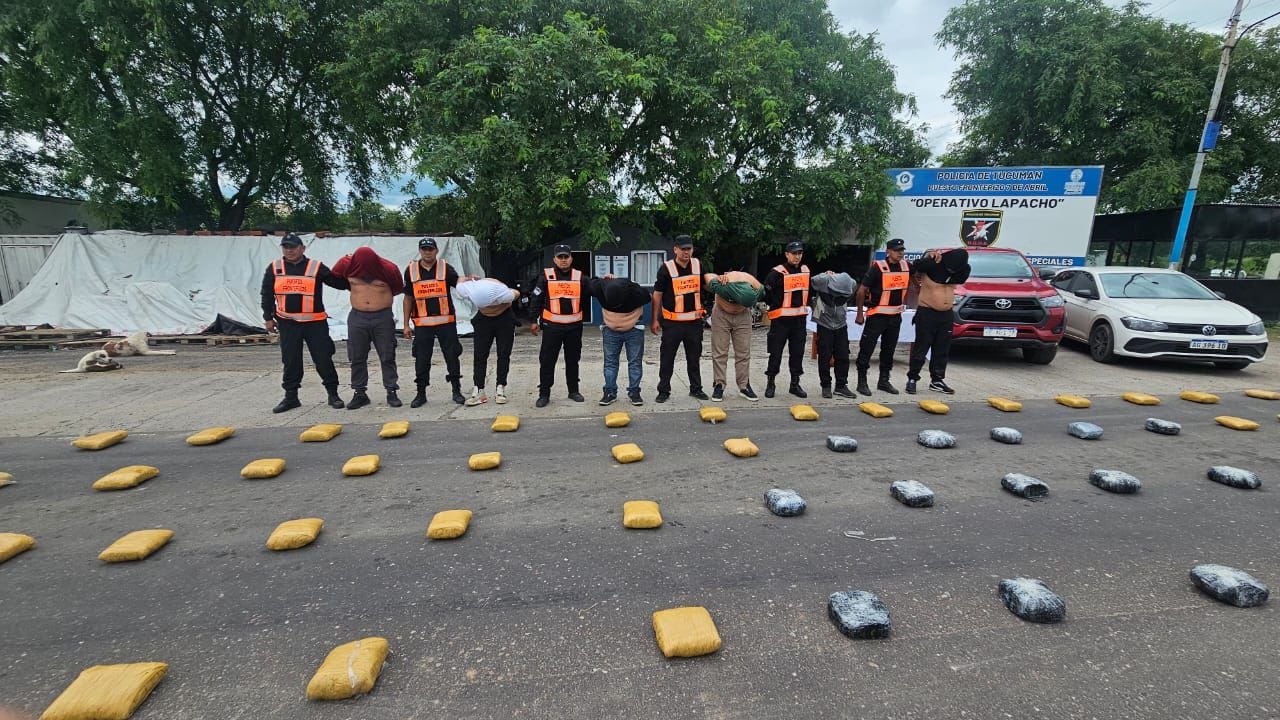 El cargamento incautado