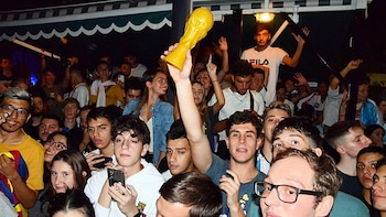 Locura por Lionel Messi en