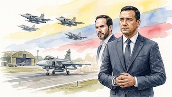 Ministro de Defensa le envió mensaje al gobierno de Abelardo de la Espriella: la compra de los aviones Gripen ya no se puede rerversar