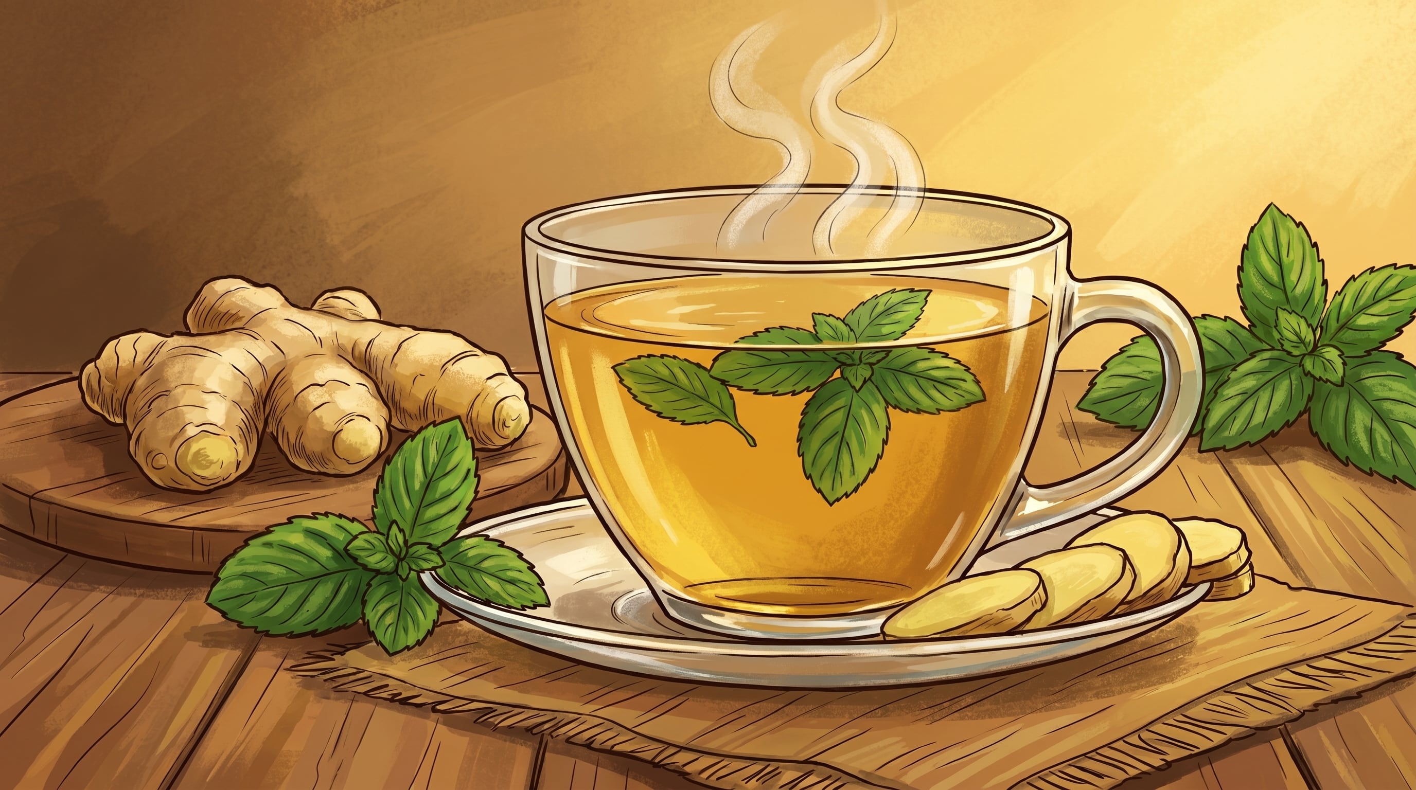 El té de jengibre ha sido estudiado por sus efectos positivos en la salud, respaldados por investigaciones científicas y tradiciones milenarias en diversas culturas (Imagen Ilustrativa Infobae)