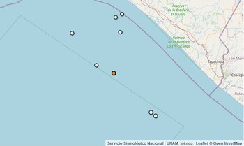 Servicio Sismológico Nacional reportó movimeinto