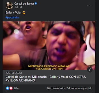 El grupo compartió un videoclip