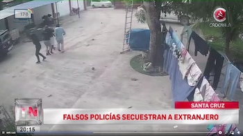 Momento exacto en que el