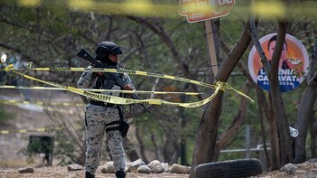 Integrantes de la Guardia Nacional