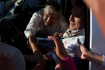 Nicolás Mollinedo estuvo junto a