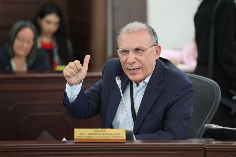 Roy Barreras descartó tajantemente votar por la derecha y cuestionó el “centro” en la carrera presidencial - crédito Colprensa