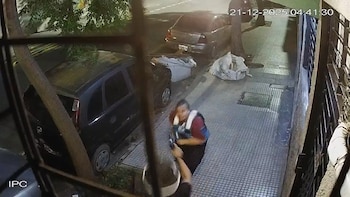 El video del salvaje intento