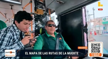 Extorsión en Lima: estos son los distritos con más ataques a buses y donde pasajeros temen por sus vidas. Captura: Punto Final.