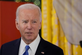 El presidente Joe Biden en un evento en la Casa Blanca el 11 de diciembre de 2023. (Foto AP/Jacquelyn Martin, Pool)
