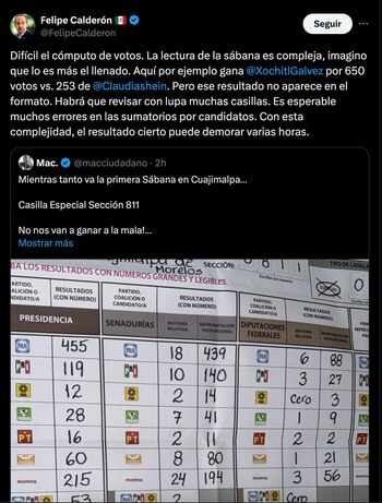 Felipe Calderón-Elecciones 2024-México-2 de junio