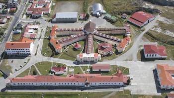 Vista aérea del presidio de