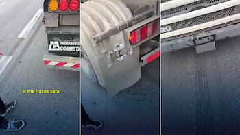 “Fijate si me hacés zafar”: detuvieron a un camionero por tapar la patente para no ser detectado por radares