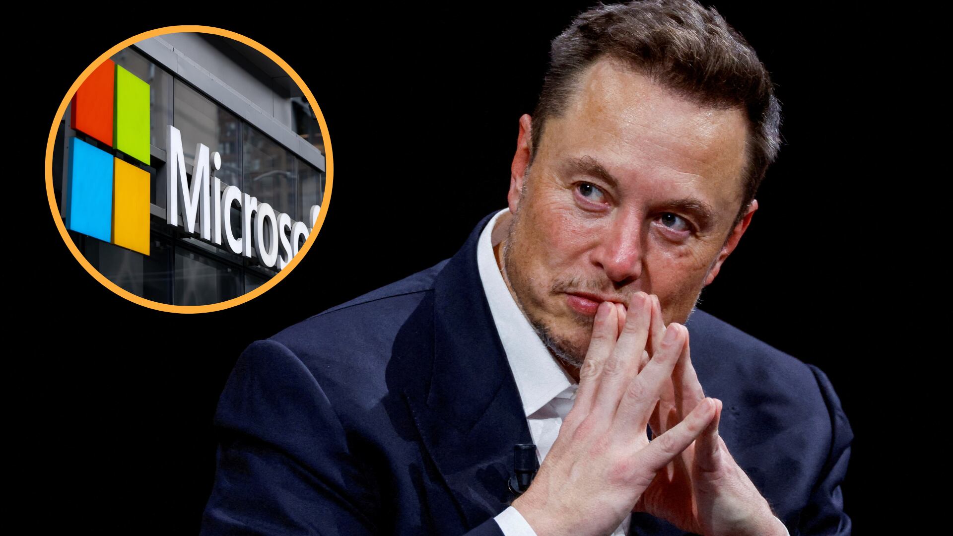 El motor central de Macrohard es Grok. (Composición Infobae: REUTERS/Gonzalo Fuentes)